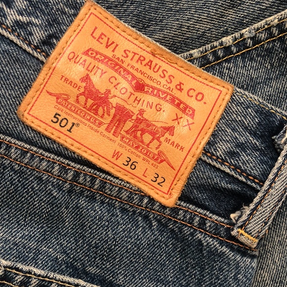 LEVI'S 501, GREAT WASH, 36/32 - Picture 4 of 6